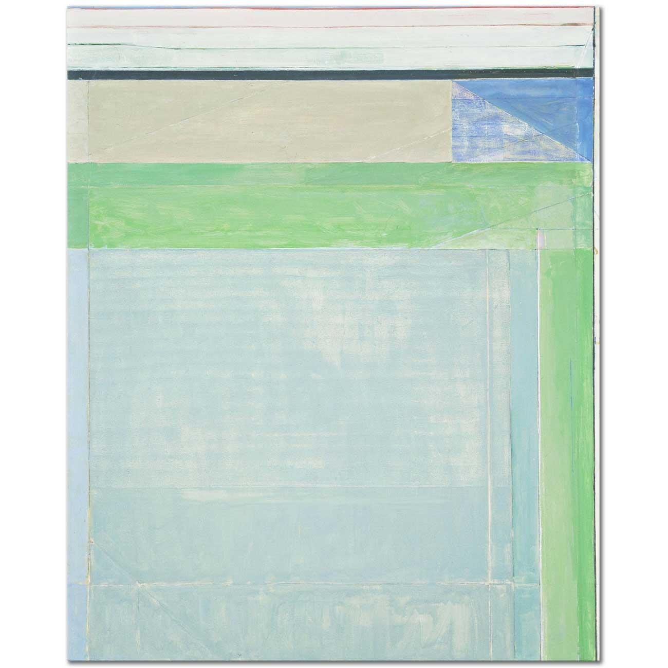 Richard Diebenkorn Okyanus Parkı 115 Kanvas Tablo