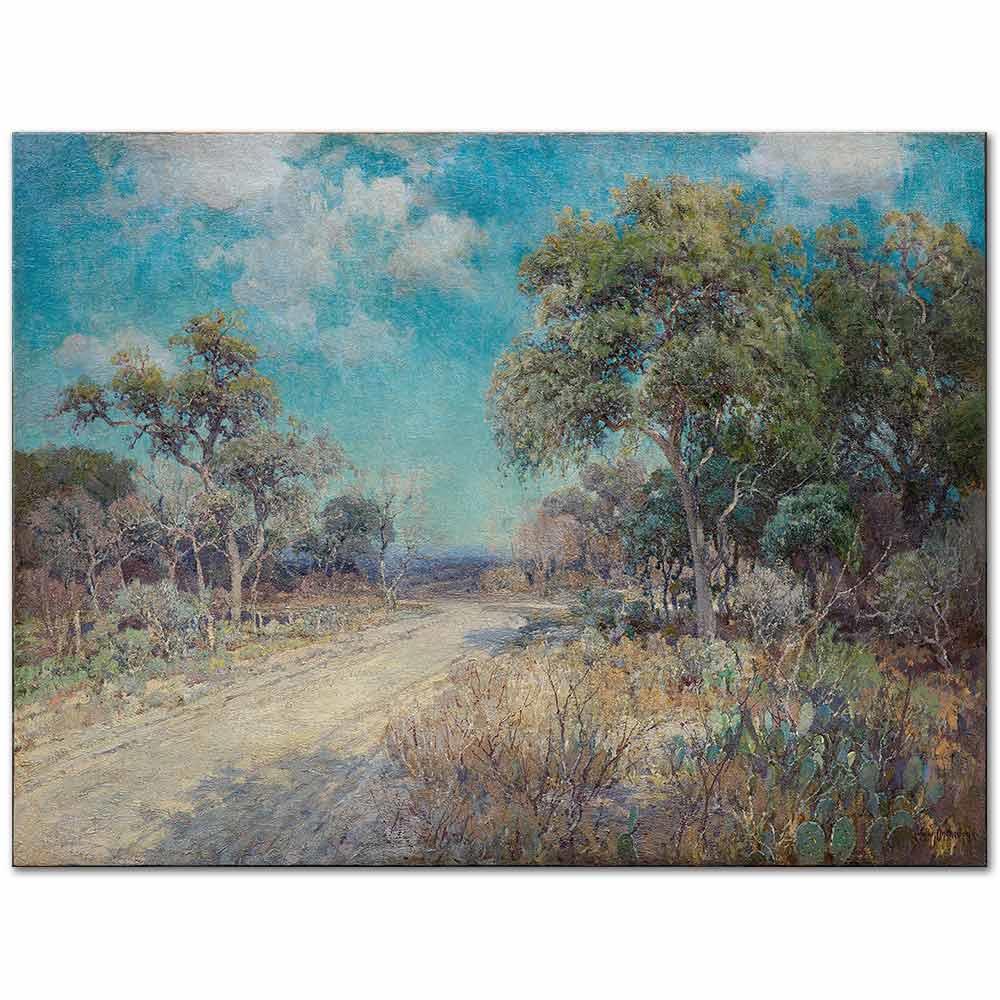 Julian Onderdonk Çayırlara Giden Yol Kanvas Tablo