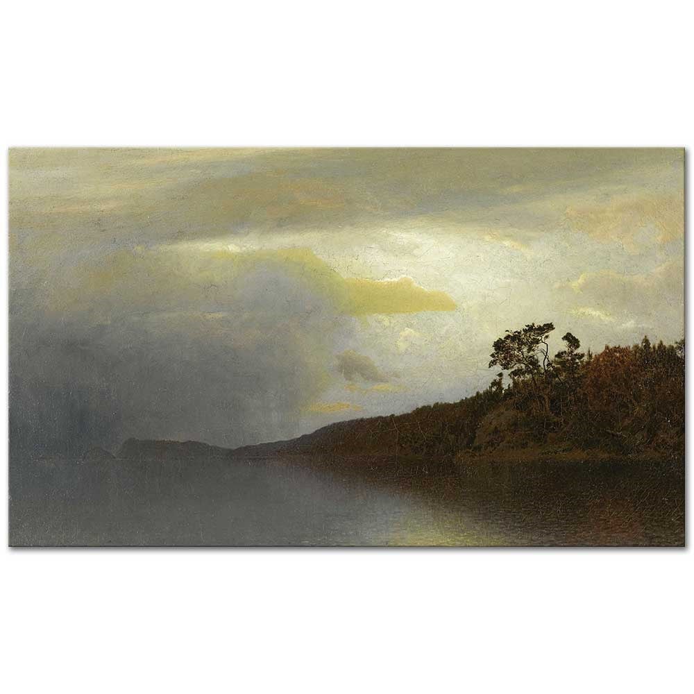 John Frederick Kensett Rocky Burnu Kanvas Tablo