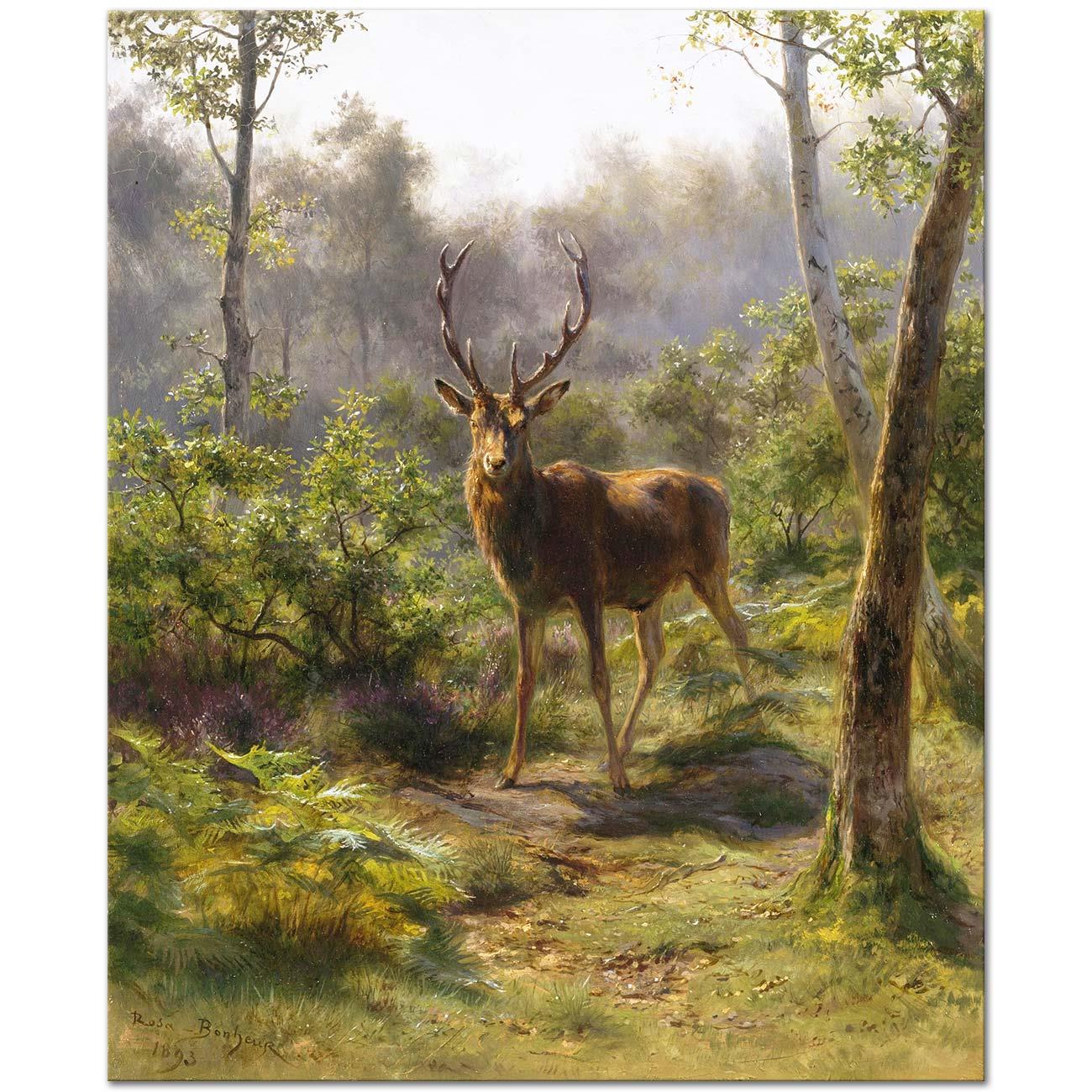 A Stag by Rosa Bonheur