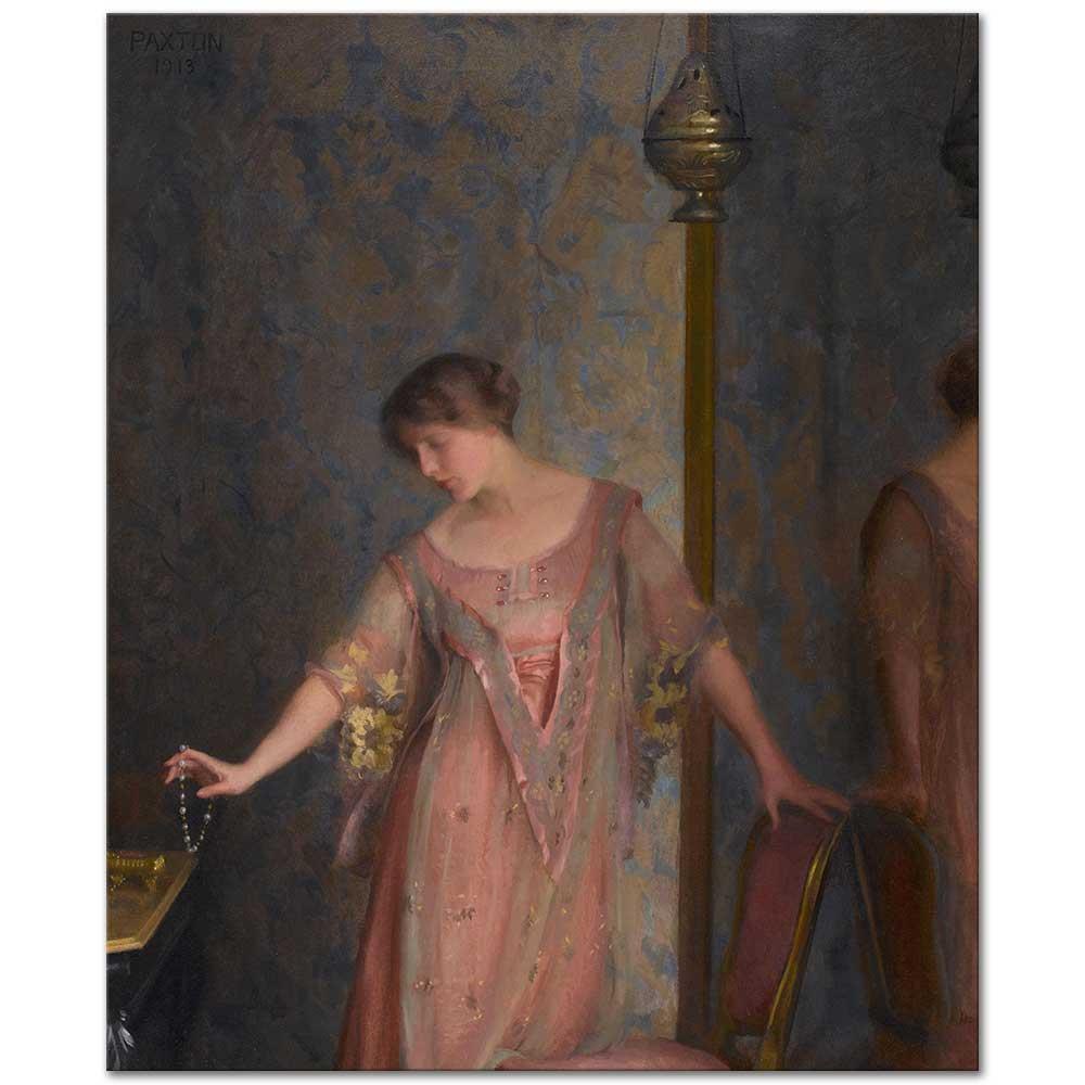 Rose and Blue by William McGregor Paxton