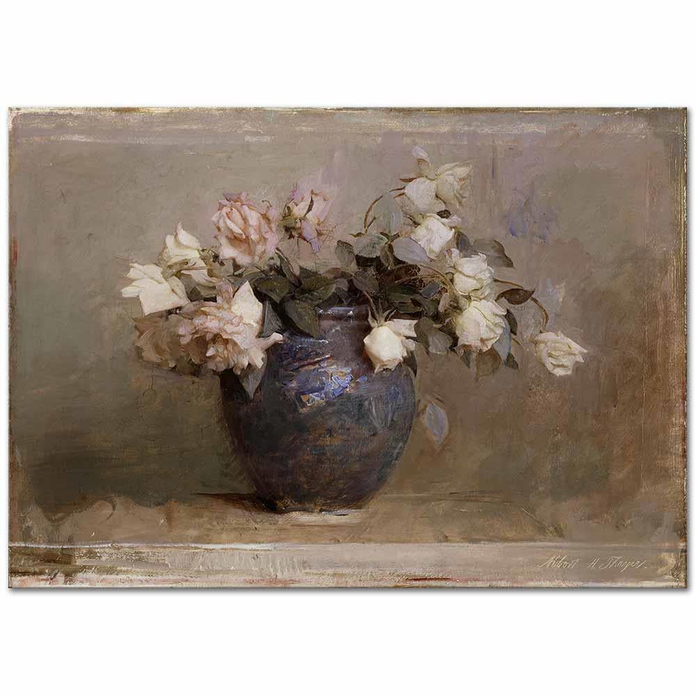 Roses by Abbott Handerson Thayer as Art Print