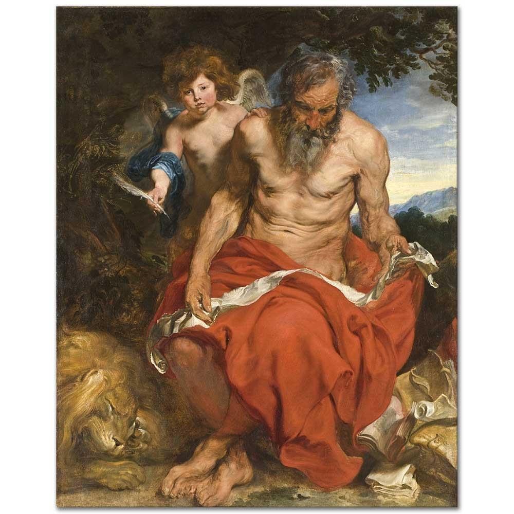 Anthony van Dyck Aziz Jerome Kanvas Tablo