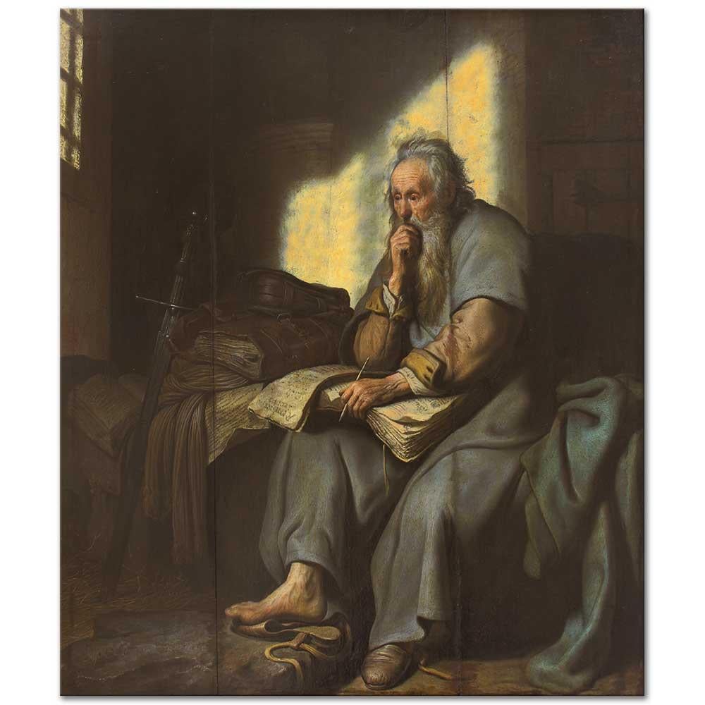 Saint Paul in Prison by Rembrandt van Rijn