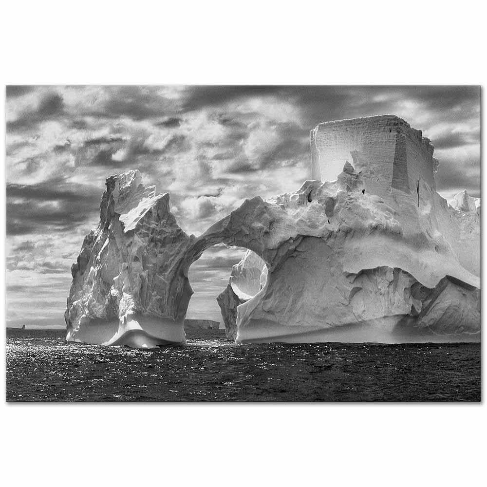 Salgado Iceberg by Lewis Hine as Art Print