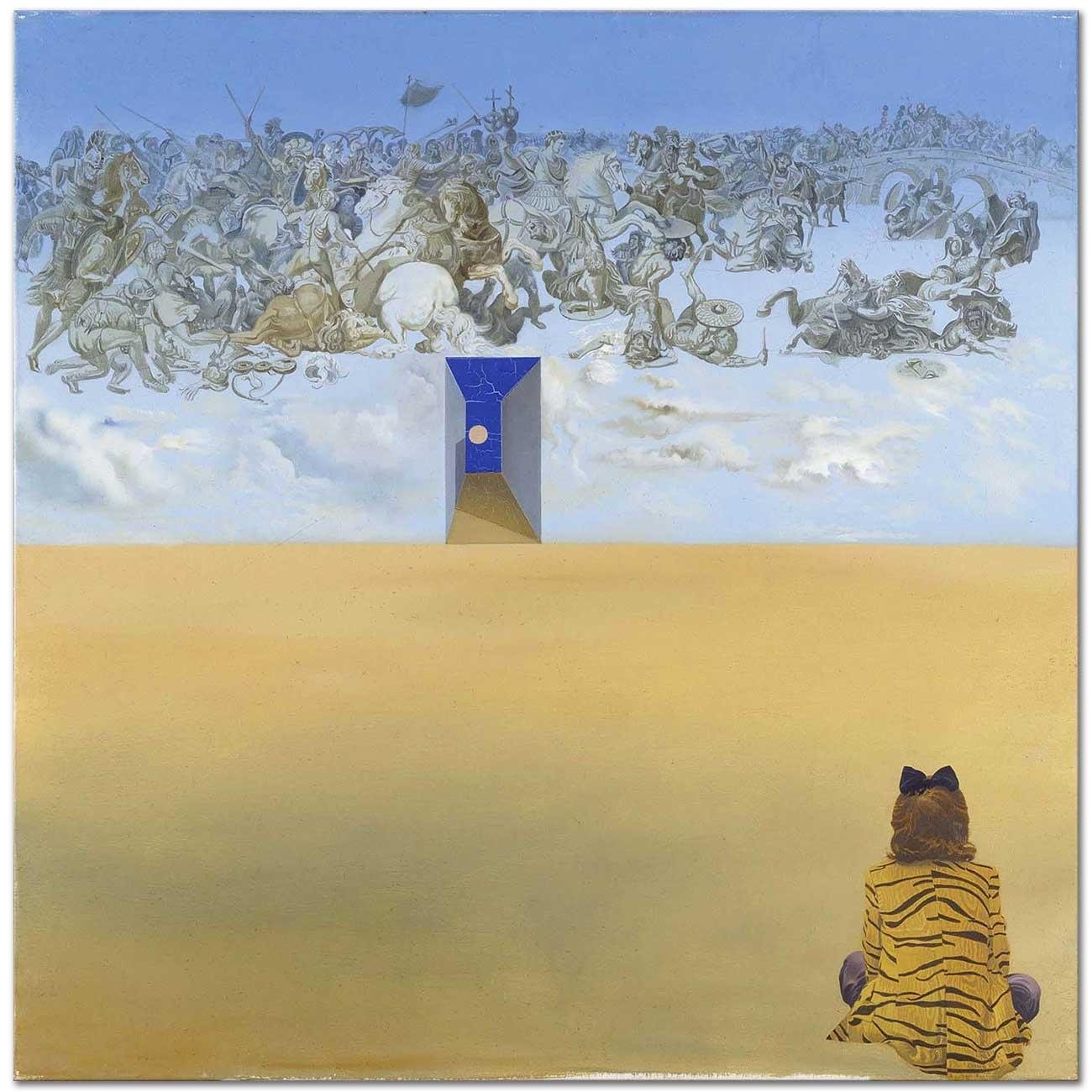 Battle in the Clouds by Salvador Dali