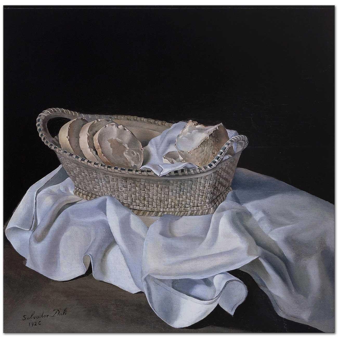 The Basket of Bread by Salvador Dali