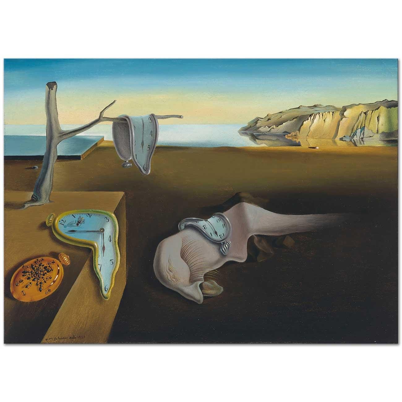 The Persistence of Memory by Salvador Dali