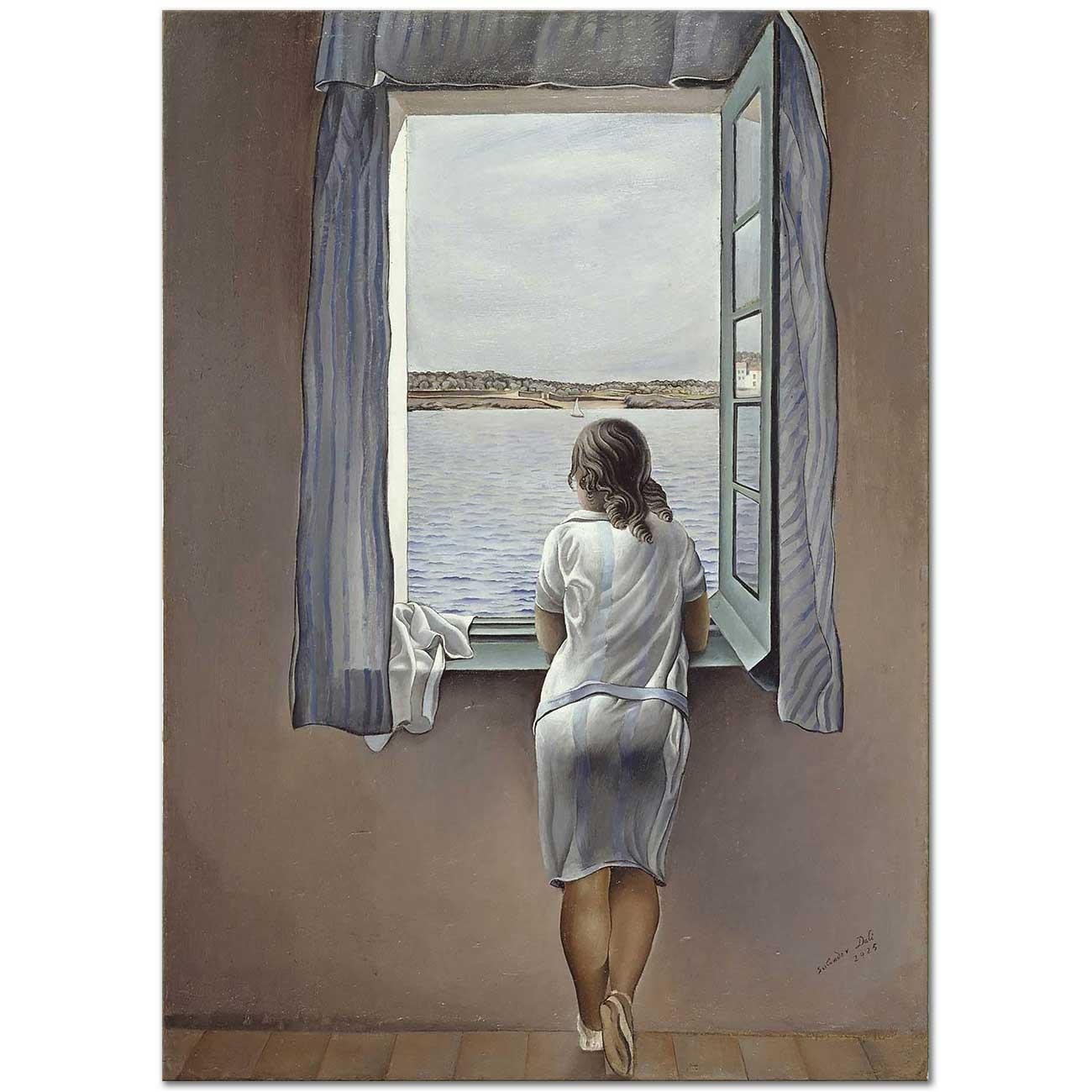 Woman at a Window by Salvador Dali