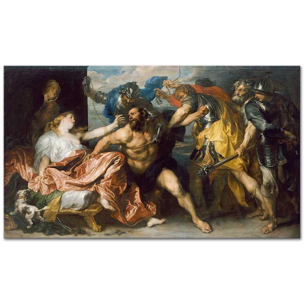 Sir Anthony van Dyck Samson ve Delilah Kanvas Tablo
