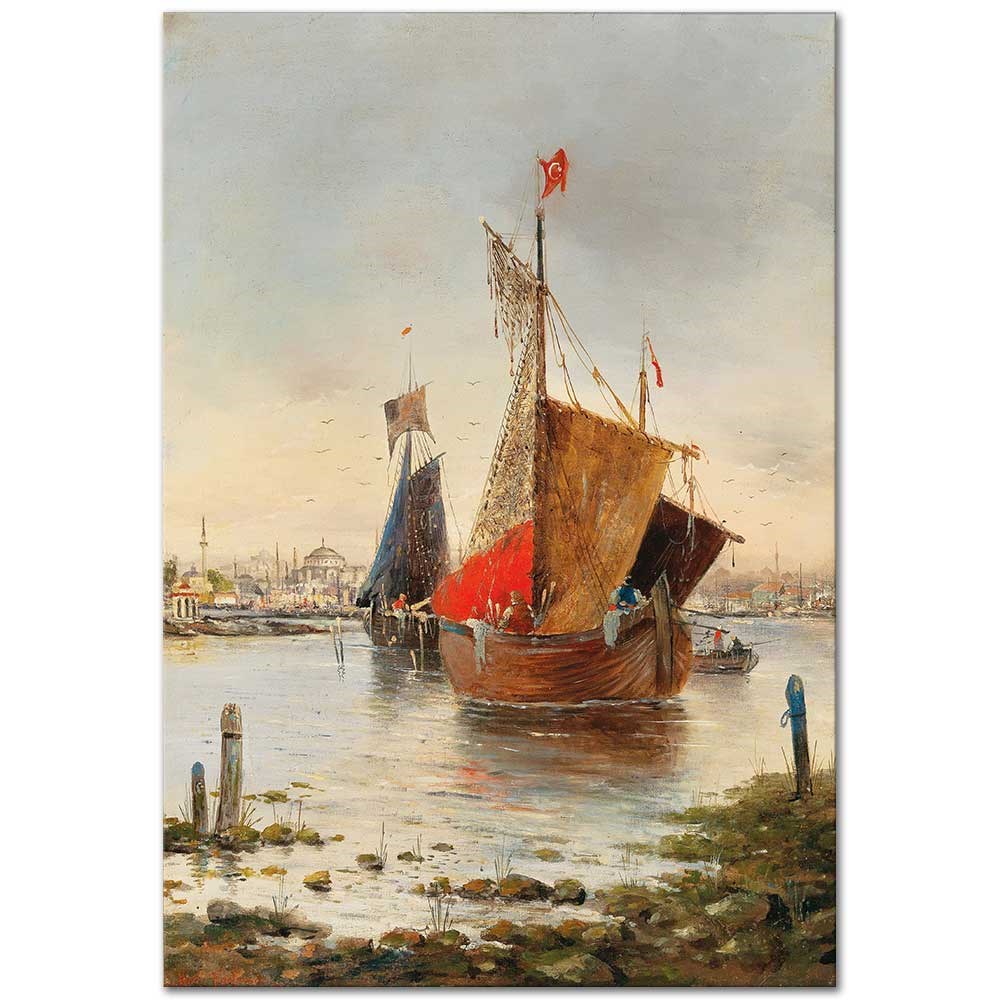 Scene Of Constantinople by Karl Kaufmann