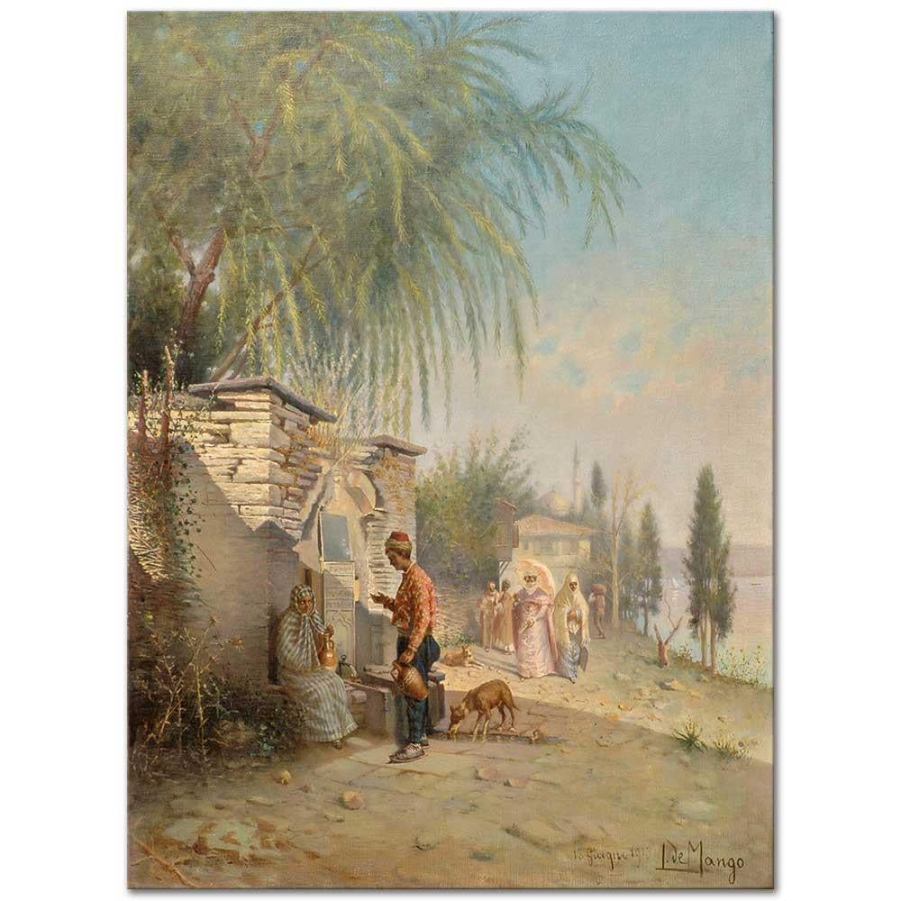 Scutari by Leonardo De Mango as Art Print