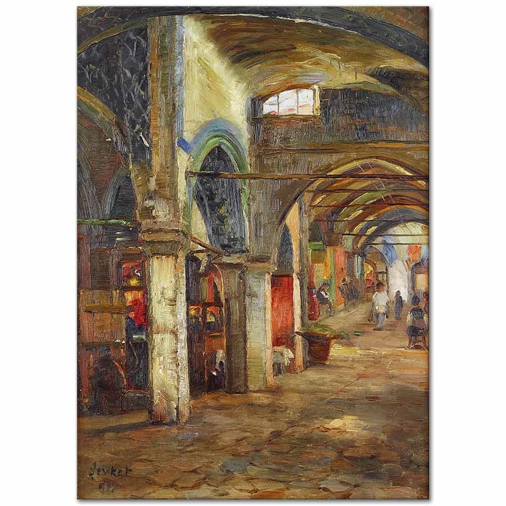 Şevket Dağ Kapalıçarşı Kanvas Tablo