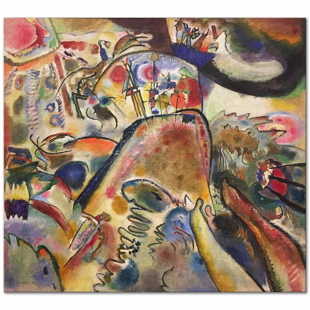 Small Pleasures by Wassily Kandinsky as Fine Art Print