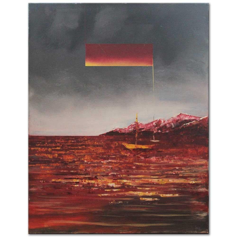 Abstract Landscape Oil Painting