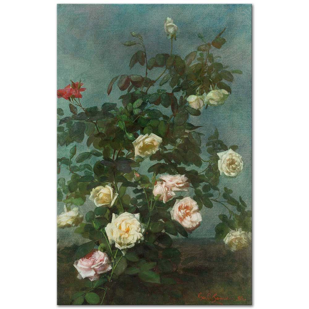 Spray of Roses by George Cochran Lambdin