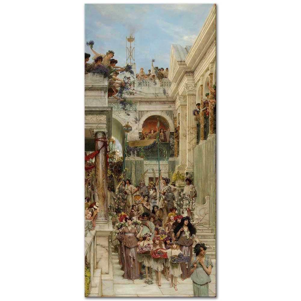 Sir Lawrence Alma-Tadema İlkbahar Kanvas Tablo