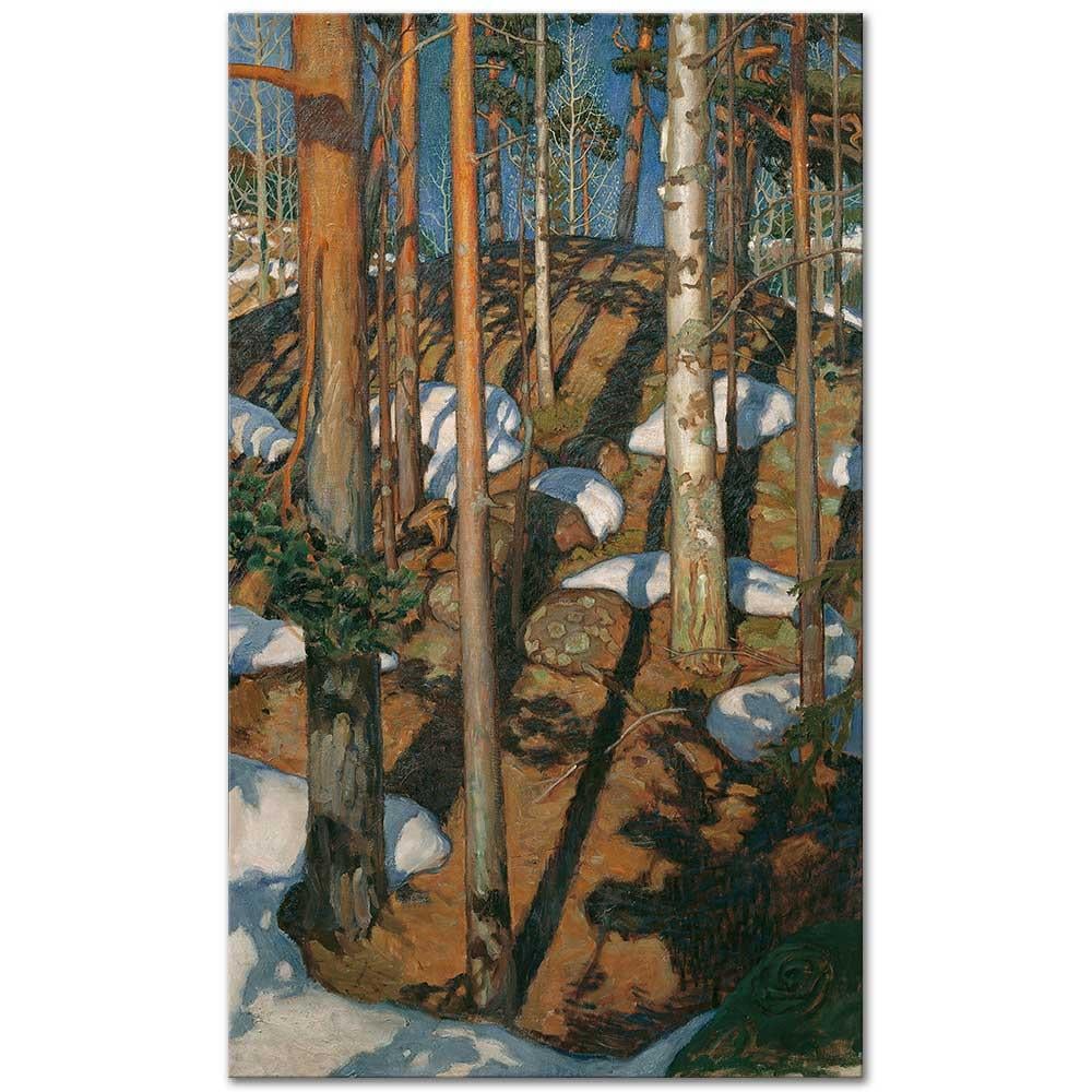 Spring In Kalela by Akseli Gallen Kallela