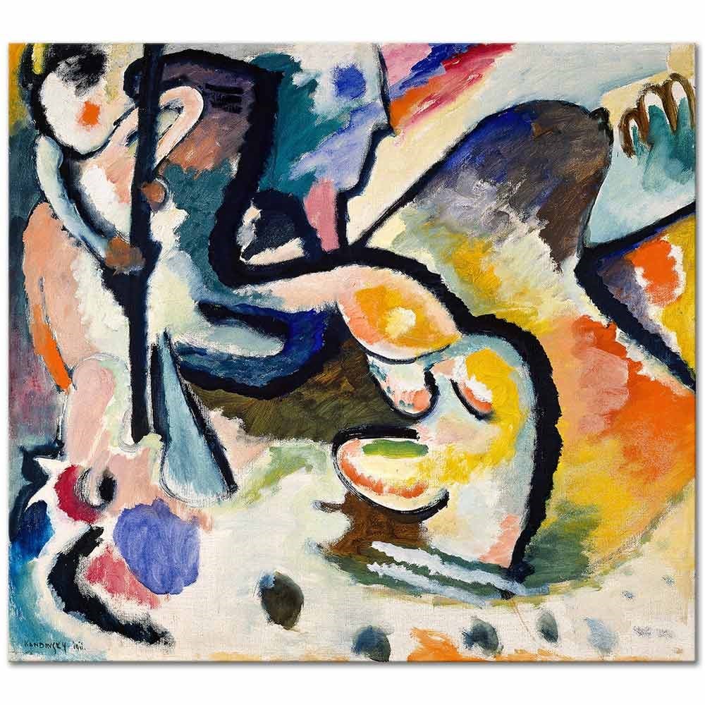 St. George III by Wassily Kandinsky as Fine Art Print