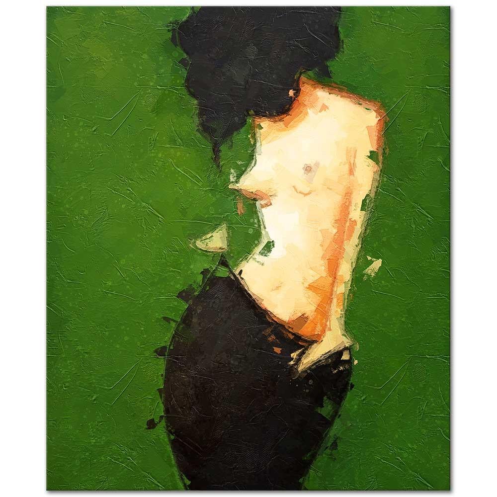 Standing Naked Woman as Art Print