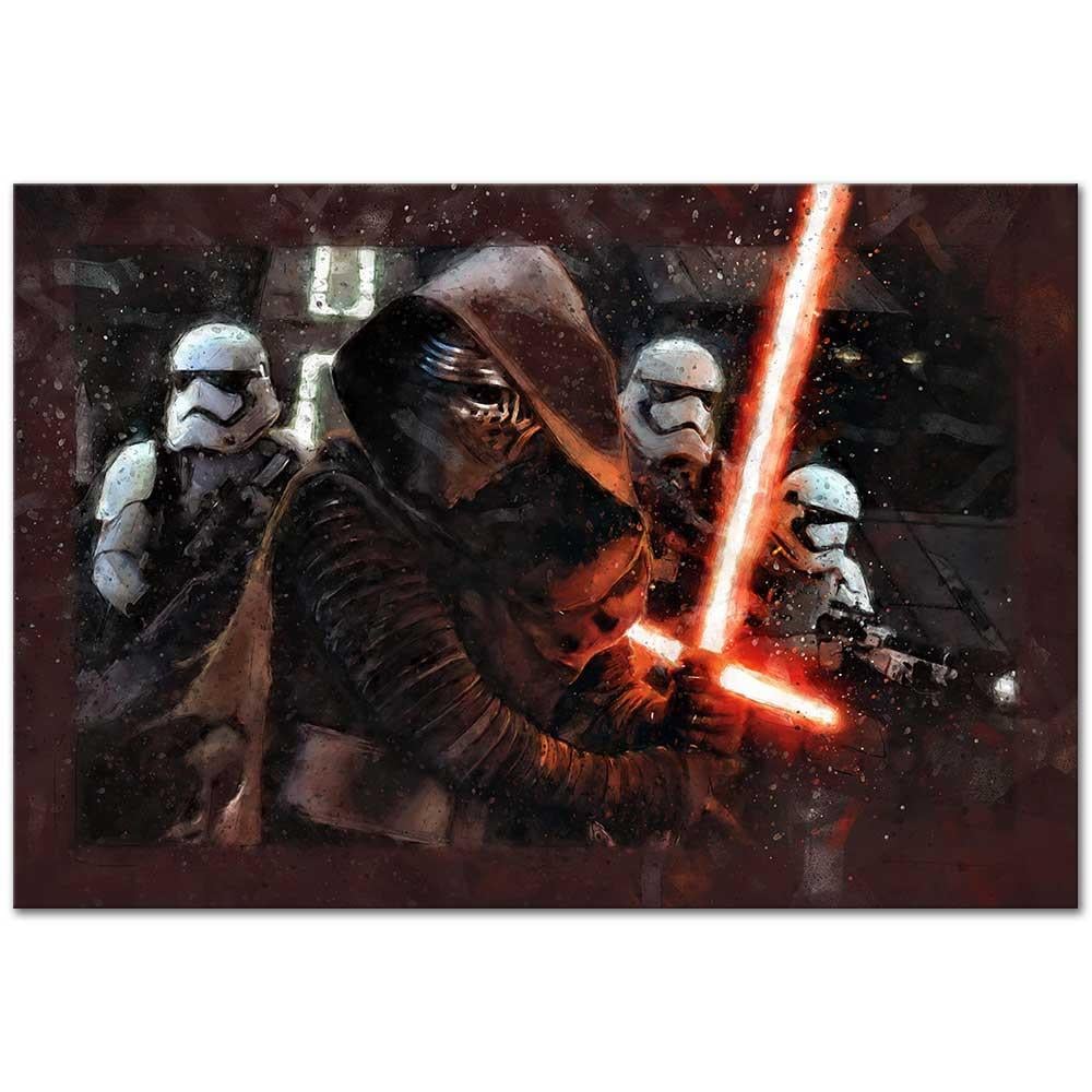 Star Wars Film Scene as Art Print