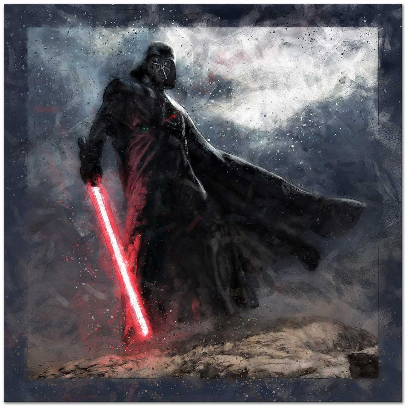 Stars Wars Darth Vader Art Print