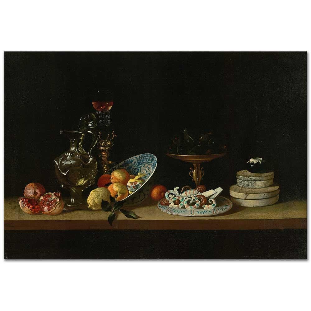 Still Life by Juan van der Hamen as Art Print