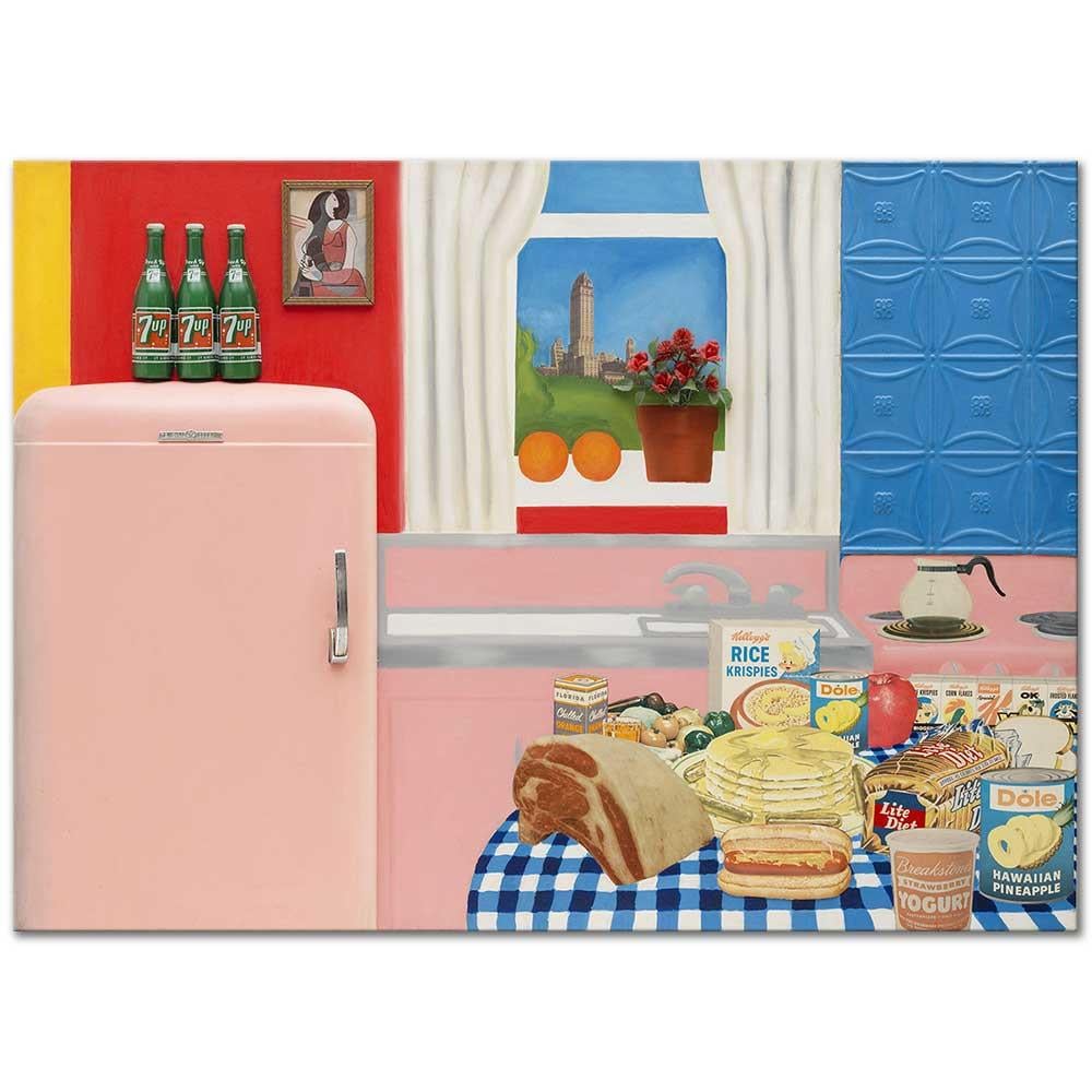 Tom Wesselmann Natürmort No 30 Kanvas Tablo