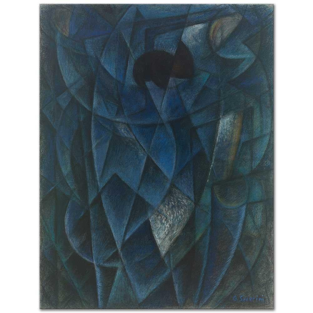 Study for Sea = Dancer by Gino Severini