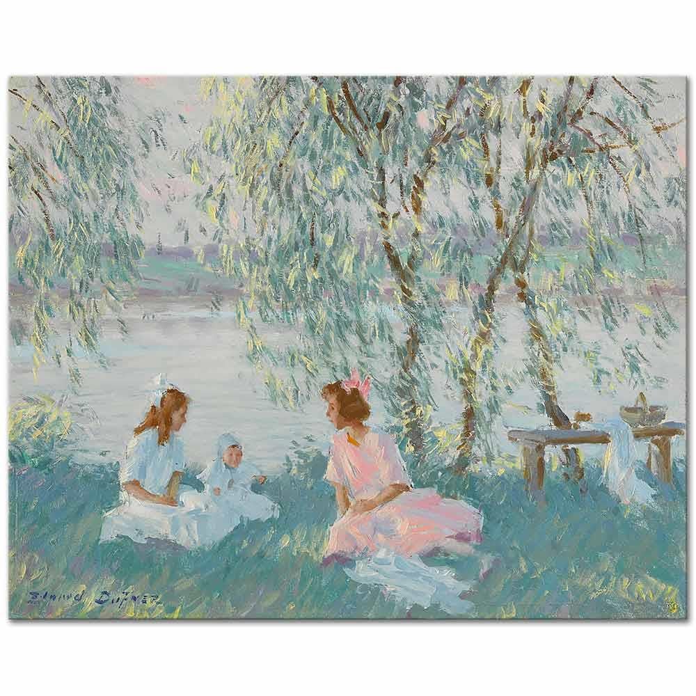 Edward Dufner Yaz Günleri Kanvas Tablo