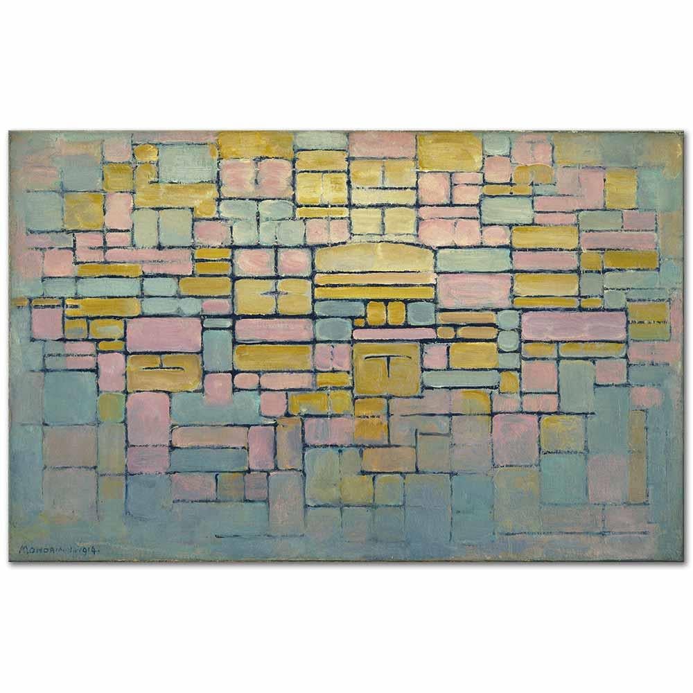 Tableau No 2 Composition No V by Piet Mondrian as Art Print