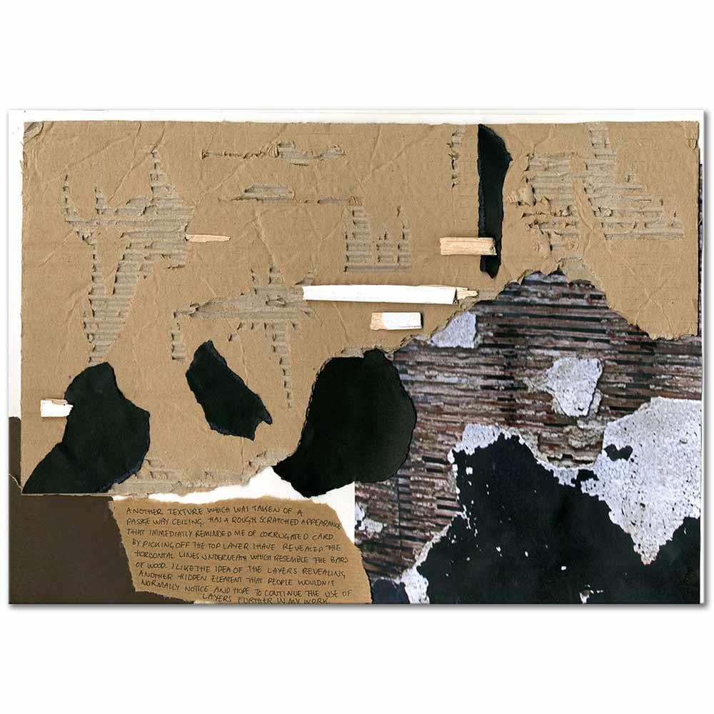Texture by Kurt Schwitters as Art Print