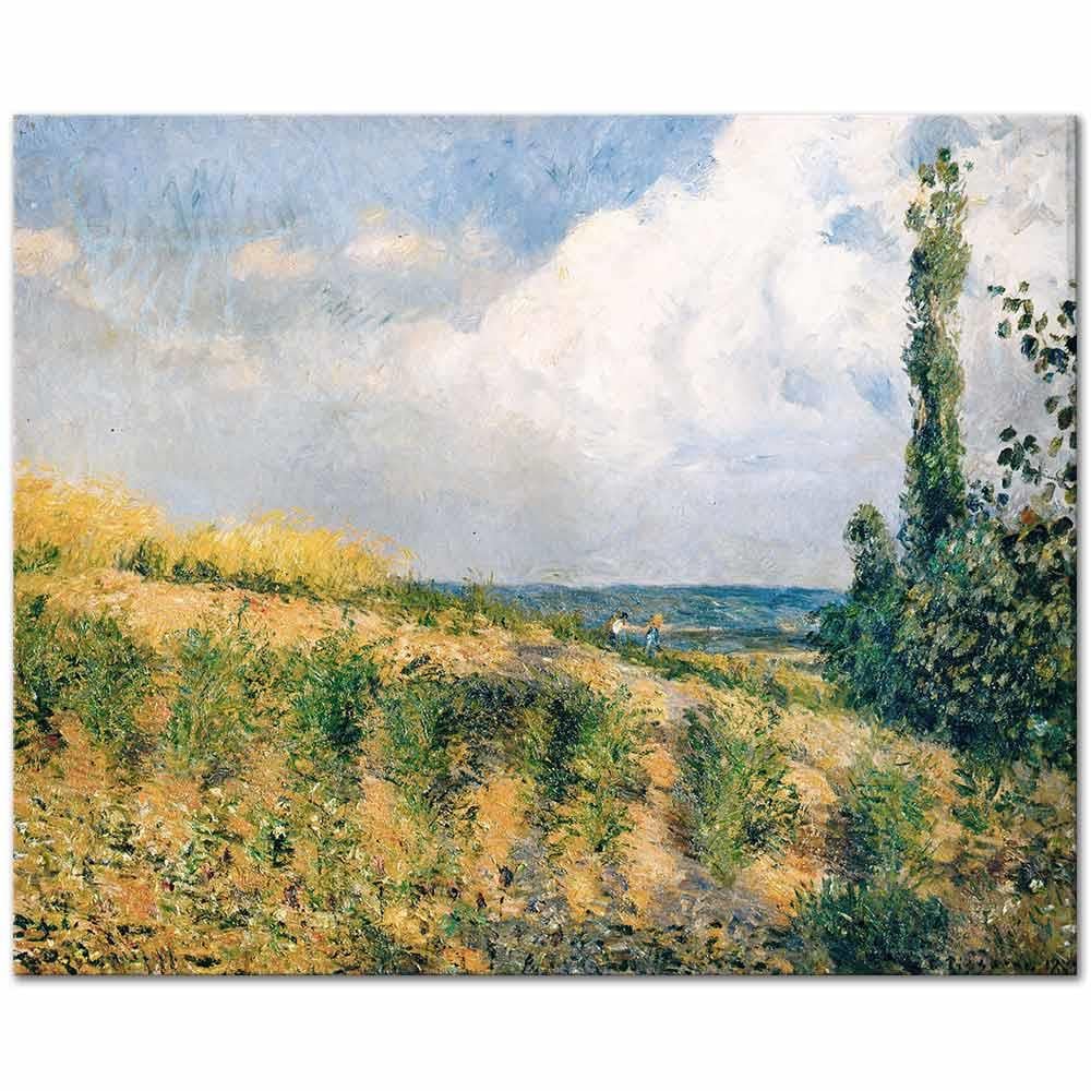 Camille Pissarro Yaklaşan Fırtına Kanvas Tablo