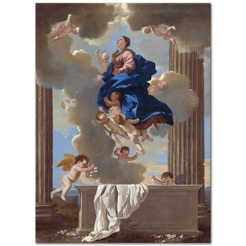 The Assumption of the Virgin by Nicolas Poussin