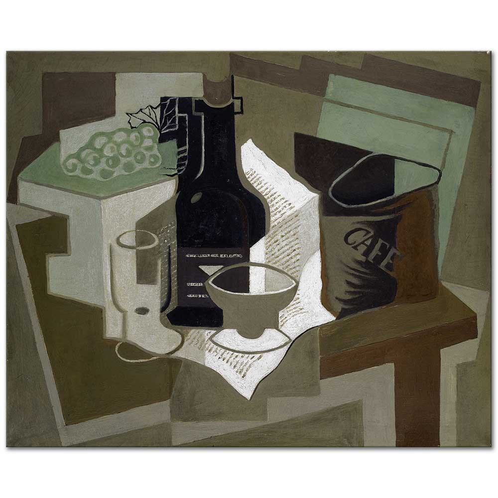 The Bag of Coffee by Juan Gris as Fine Art Print