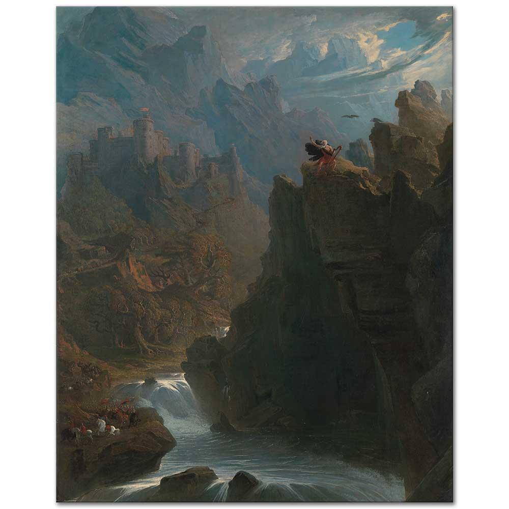 The Bard by John Martin as Art Print