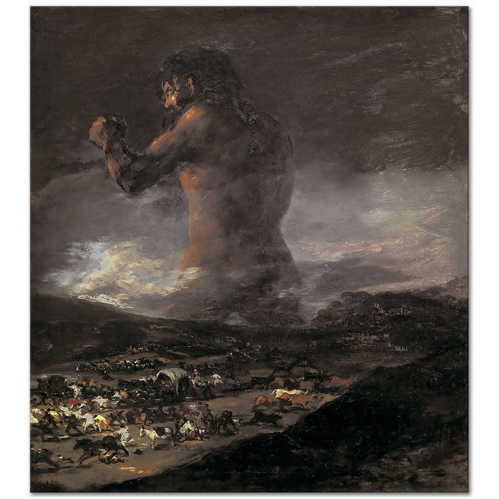 The Colossus The Giant by Francisco de Goya