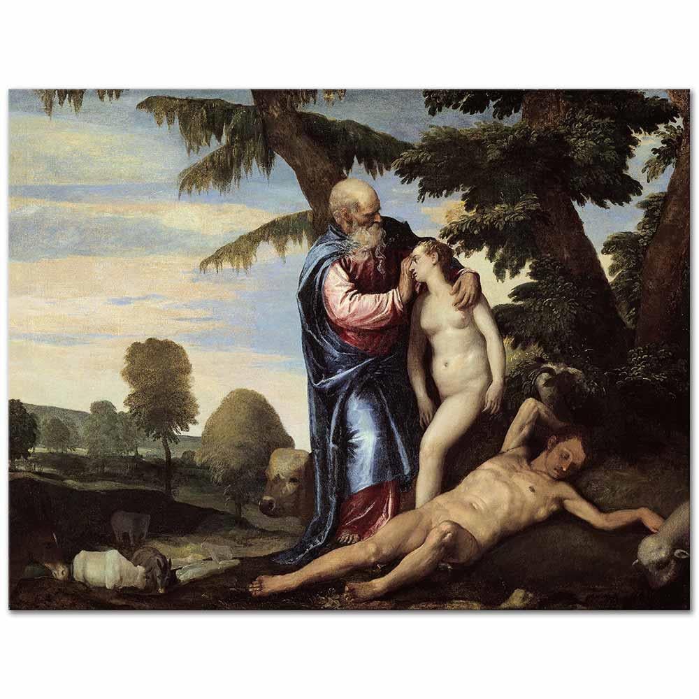 The Creation of Eve by Paolo Veronese as Art Print