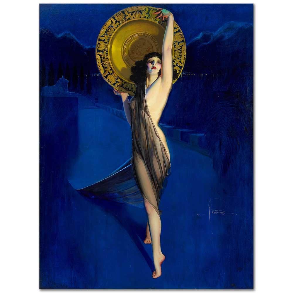 The Enchantress by Rolf Armstrong as Art Print