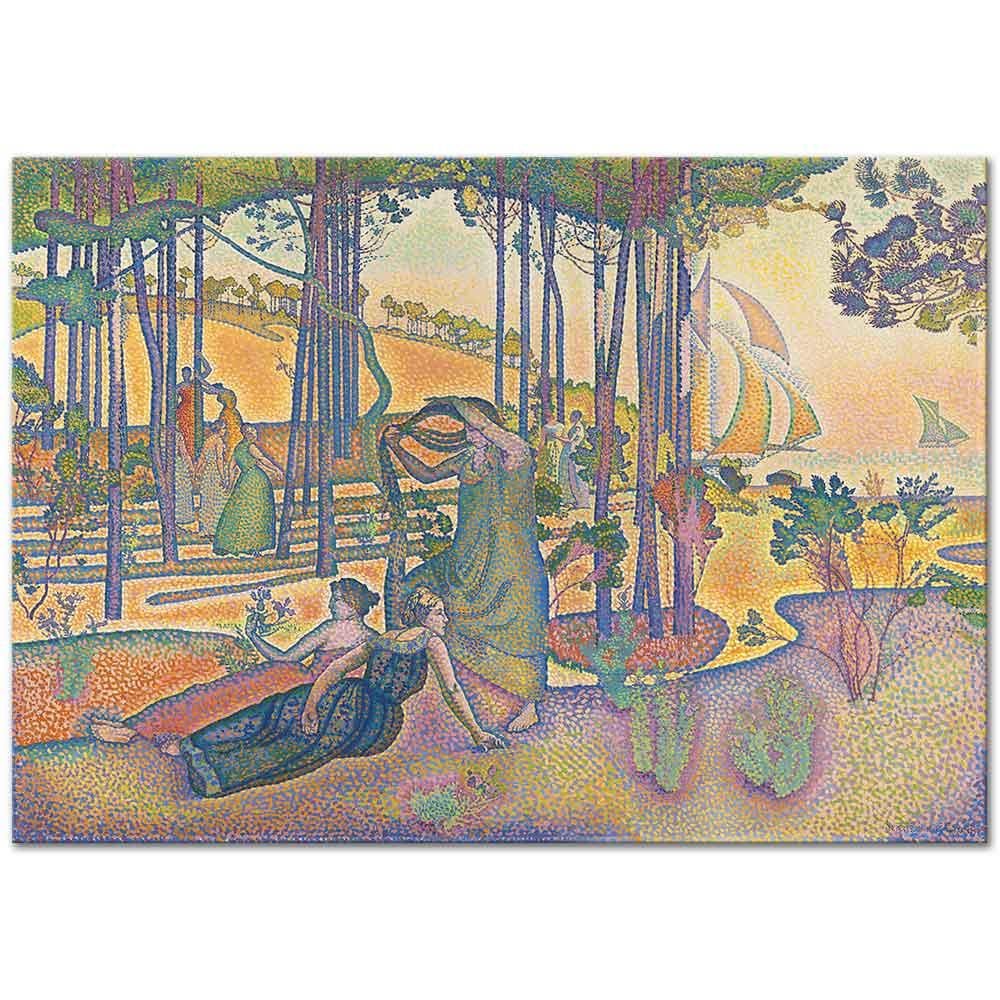 The Evening Air by Henri Edmond Cross as Art Print
