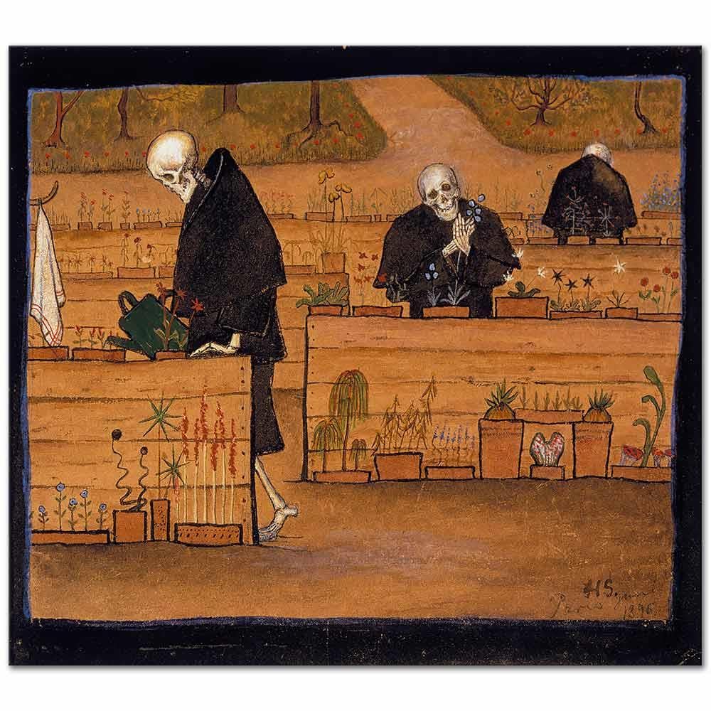 The Garden Of Death by Hugo Simberg