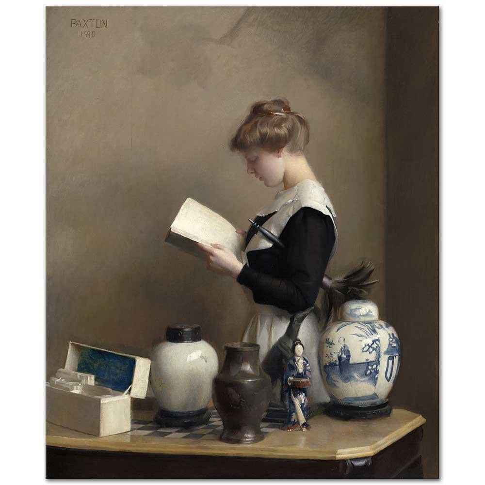 The House Maid by William McGregor Paxton