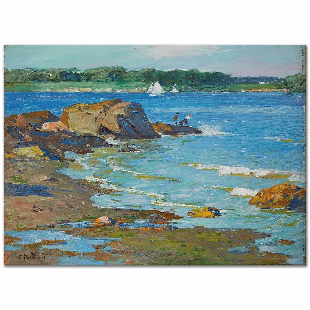 The Inlet by Edward Henry Potthast as Art Print