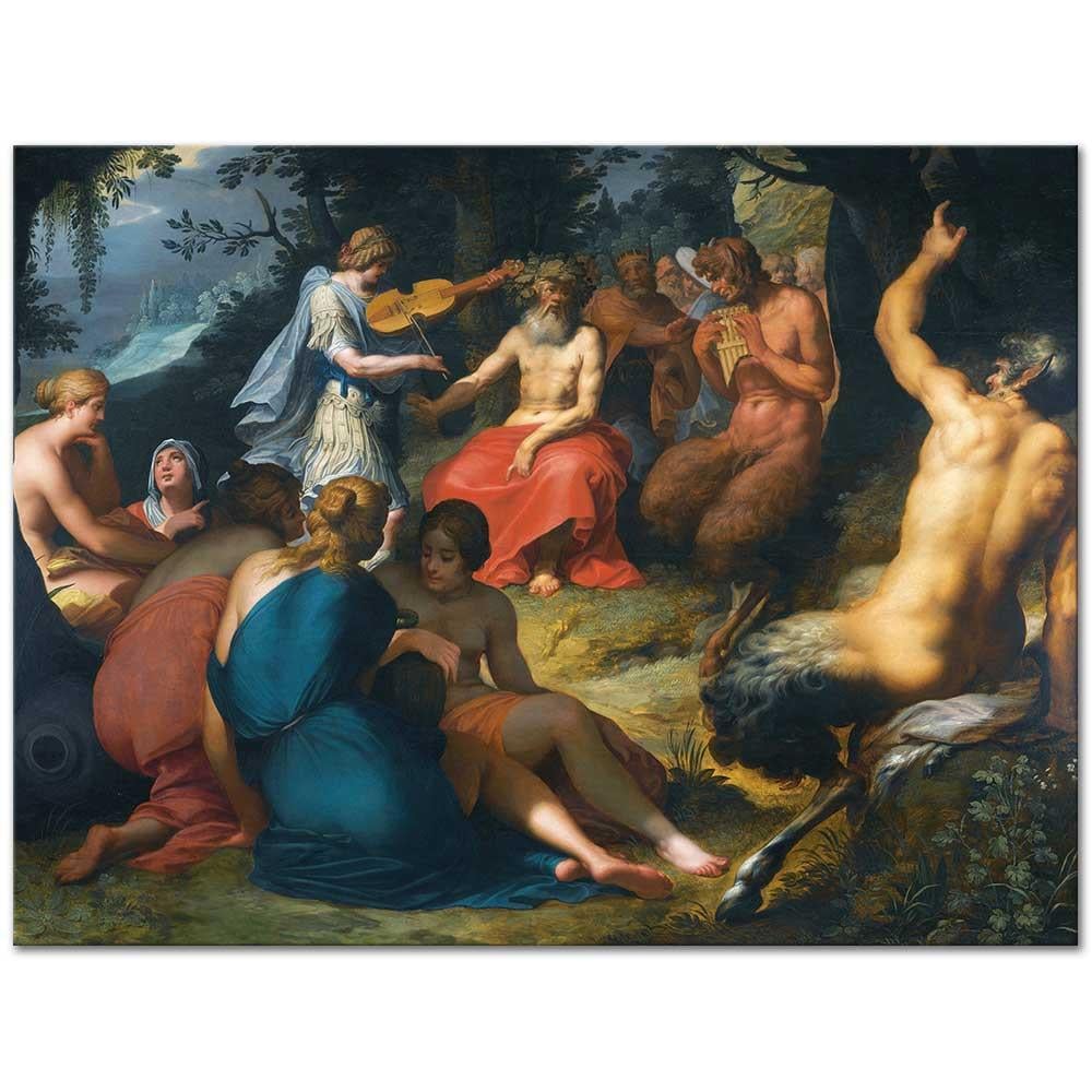 Abraham Janssens Midas'ın Yargısı Kanvas Tablo