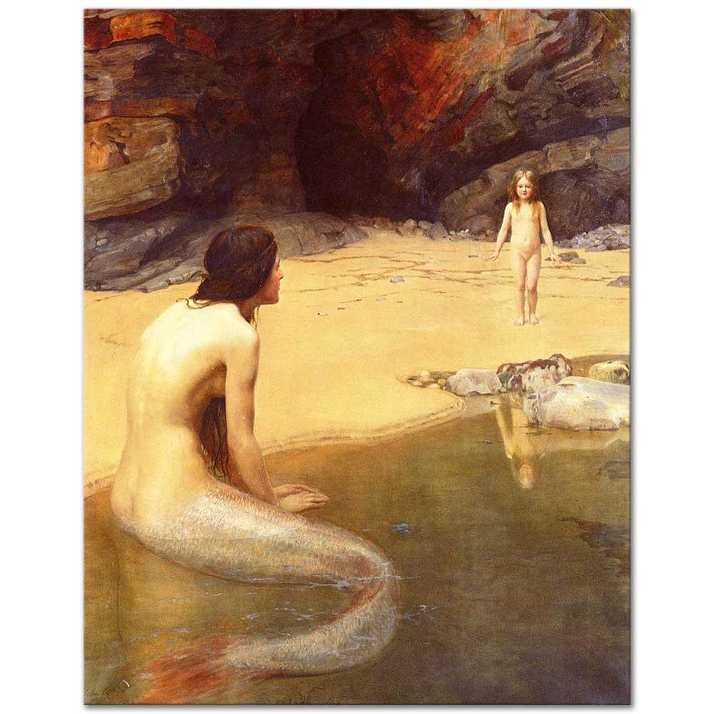 John Collier Toprağın Oğlu Kanvas Tablo