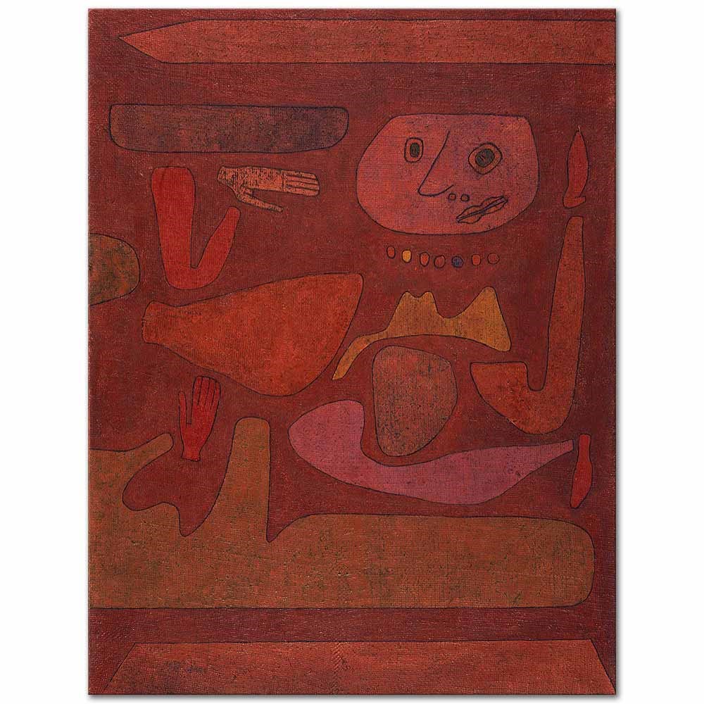 The Man Of Confusion by Paul Klee