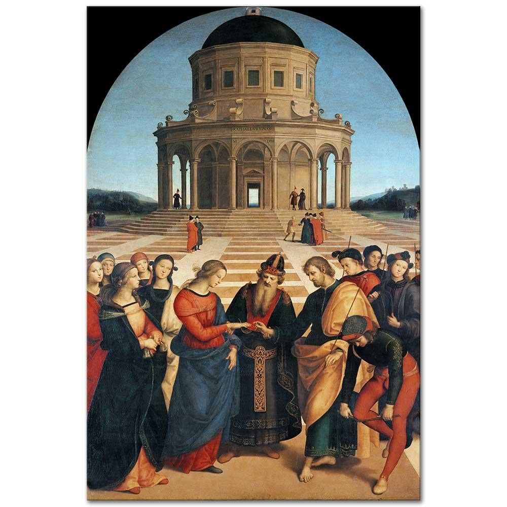 The Marriage of the Virgin by Raphael
