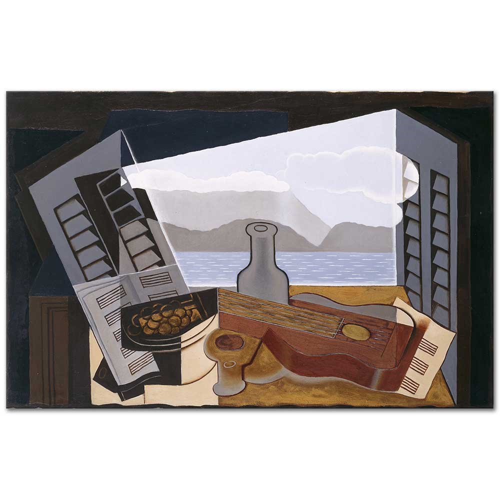 The Open Window by Juan Gris as Fine Art Print