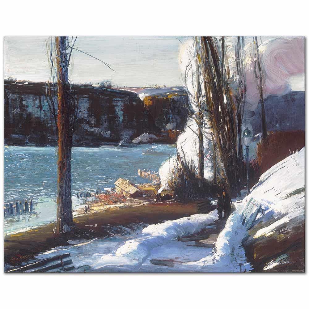 The Palisades by George Wesley Bellows as Art Print