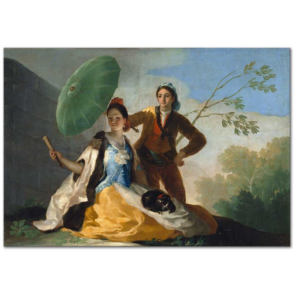 Francisco de Goya Şemsiye Kanvas Tablo